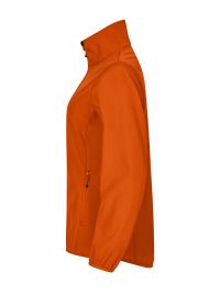 Damen Softshell Jacke Orange